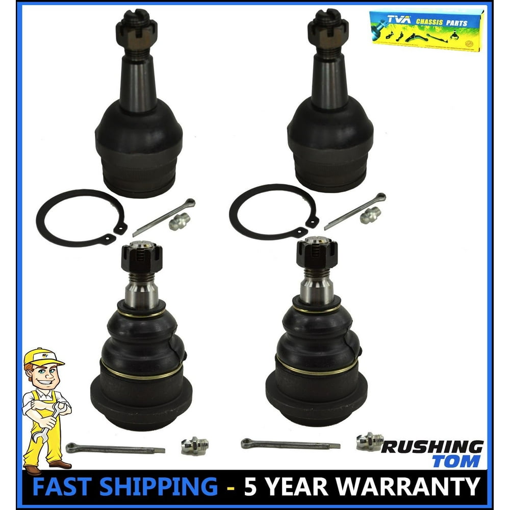4Pc Kit Front Upper & Lower Ball Joint for Dodge RAM 1500 RWD 19971999