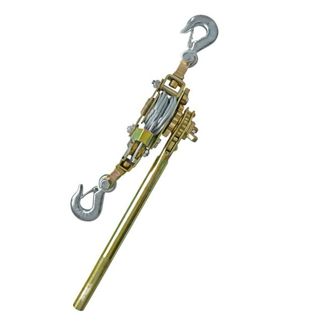 3Ton Hook Cable Puller Hand Winch Puller For Agriculture Garden Manual Multifunctional Wire Tensioner ,Easy to Setup