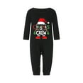 thumbnail image 2 of Elippeo Christmas Pajamas for Family, Long Sleeve Tops + Buffalo Plaid Pants Set Sleepwear Loungewear, 2 of 9