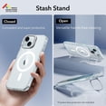 thumbnail image 3 of Funda de teléfono ESR para iPhone 15 Plus con MagSafe Clear Blue, 3 of 8