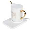 thumbnail image 1 of Calentador de tazas eléctrico, placa calefactora, interruptor de pantalla táctil para uso en escritorio de oficina en casa, CN 220V, 1 of 14