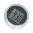 thumbnail image 4 of SHISUYAN 1Set Motorcycle Clock Black ABS for Driving Mini 3x0.3937x0.3937in, 4 of 9