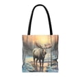 thumbnail image 2 of Moose in River - Tote Bag, 2 of 4