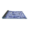 thumbnail image 2 of Ahgly Company Indoor Round Oriental Blue Industrial Area Rugs, 5' Round, 2 of 4