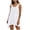 White, variant on Summer Plus Size Dresses for Womens 2026 Fashion Solid Color Round Neck T-shirt Beach Dresses Vacation Bathing Suit Cover Up Swimsuit Coverup Dress