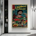 thumbnail image 7 of Freddy Krueger Painting Vintage Poster Picture Print Wall Art Poster Painting Canvas Posters Artworks Gift Room Aesthetic, 7 of 7