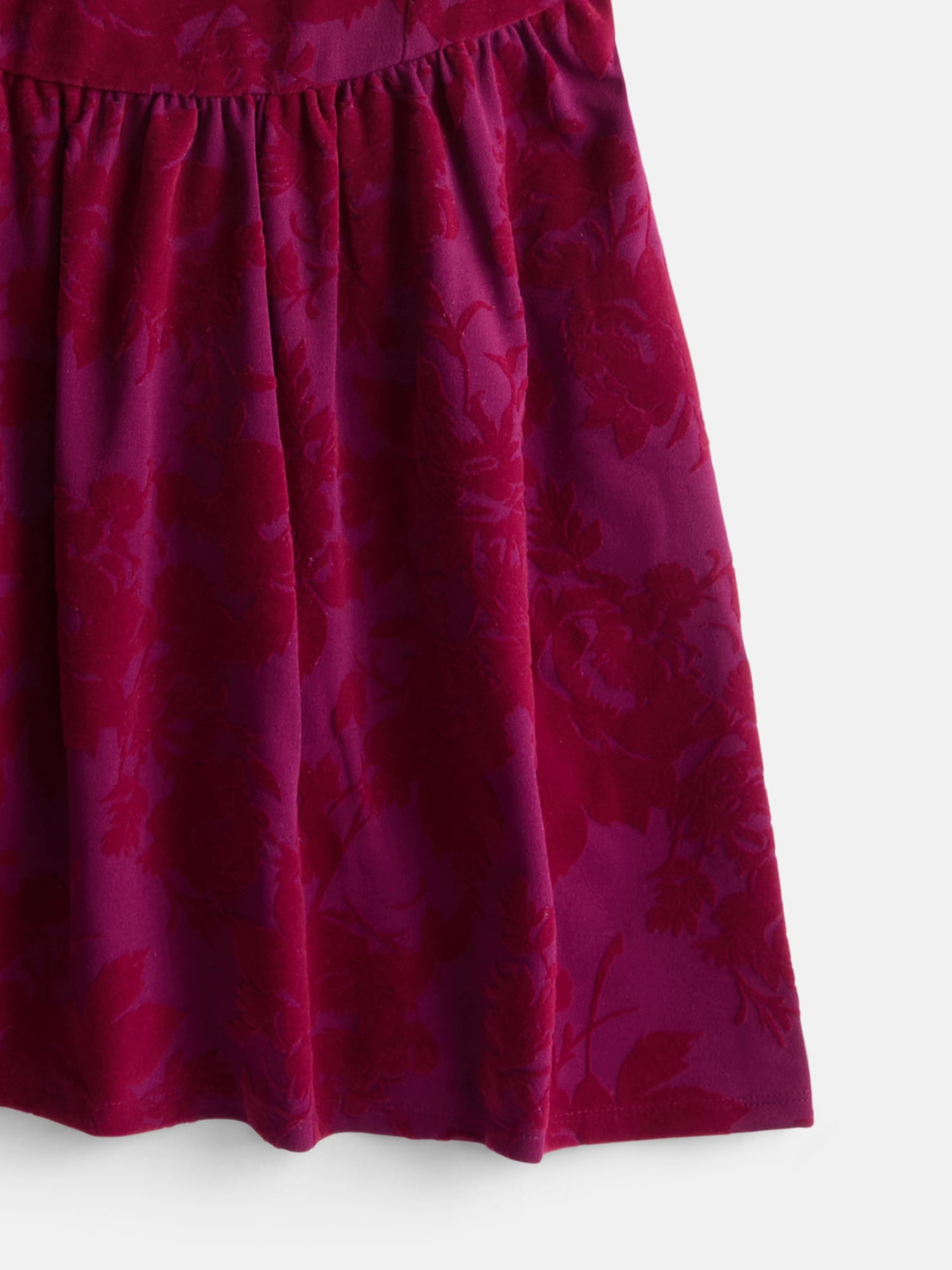 Weekend Academy Girls Sleeveless Flocked Velvet Dress, Sizes 4-18