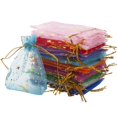 thumbnail image 1 of Bolsas de Organza MOTYAWN 100 Piezas 7x9 cm con Cordón para Regalos, 1 of 7