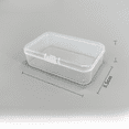 thumbnail image 3 of Caja de plástico transparente, caja de plástico rectangular, caja de embalaje plegable, caja de almacenamiento de joyas, caja de polipropileno, caja de cartón, caja vacía, 3 of 5