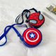 thumbnail image 1 of Bolso cruzado de Marvel para niños, bolsa de hombro de Capitán América, bolso de pecho, bolso de mensajero, monedero, regalos para niños2237, 1 of 5