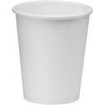 thumbnail image 4 of 8 oz White Paper Disposable Cups - Bulk Package for Hot/Cold Beverages, 4 of 5
