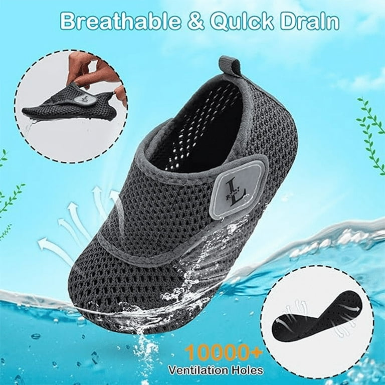 Barerun Baby Water Shoes Kids Quick Dry Aqua Socks Beach Swim