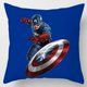 thumbnail image 4 of Funda de almohada de anime de Disney SpidSuffolk Services.com Impresión de figuras de Los Vengadores de Iron Man América 45x45cm, 4 of 5