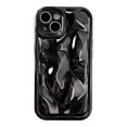 thumbnail image 1 of Funda para teléfono iPhone 13, diseño de burbujas onduladas con forma de agua, 1 of 7