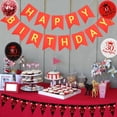 thumbnail image 2 of 30th Birthday Decorations Black and Red, Happy 30th Birthday Decorations for Men Women Include 30th Flag Bunting, Happy Birthday Banner, Red Black White 30th Birthday Balloons, 30 Foil Balloon, 2 of 7