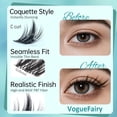 thumbnail image 4 of Lash Clusters Kit MSCICI con diseño de púas naturales para pestañas, 4 of 9