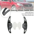 thumbnail image 1 of Carbon Look Steering Wheel Paddle Shifter Extension Covers Fit for Chevy Camaro, 1 of 15