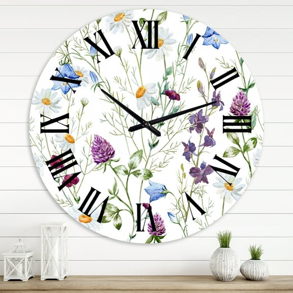 Designart 1 in Traditional Wall Clock