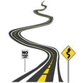 thumbnail image 2 of VWAQ Winding Road Wall Decals with Street Signs Stickers - Peel and Stick Kids Room Fun Decor - HOL43, 2 of 3