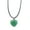 Green Aventurine 1, variant on Natural Stone Agates Rose Quartzs Jade Amethysts Wax Rope Necklace Pendant Jewelry for Women Men