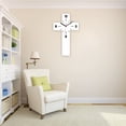 thumbnail image 6 of Easter Decorations Modern Fashion Art Mute Home Living Room Decoration Crucifix Decoration Halloween Acrylic Wall Clock Tabletop Decor Home Decor Collection, 6 of 6
