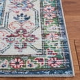 thumbnail image 4 of SAFAVIEH Tucson Crystal Oriental Machine Washable Area Rug, Navy/Beige, 2'6" x 4', 4 of 9