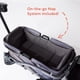 thumbnail image 4 of Gladly Family Anthem4 Quad All-Terrain Wagon Stroller, Graphite Special Edition, 4 of 5