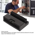 thumbnail image 4 of Atx ATX 24Pin Male to 24Pin Female 90 Degree Power Adapter Plug and Play ATX 24Pin Right Angle Power Adapter Board for Desktop Motherboard PC Power Supply, 4 of 7