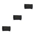 thumbnail image 3 of Jumpingount Diadema de invierno para mujer, cabeza de ganchillo, calentadores de oreja ancha, motocicleta de Motor de cara Simple para mujer, negro Type1 NO1, 3 of 6