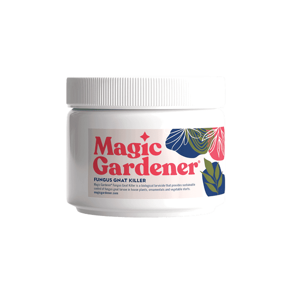 Magic Gardener Fungus Gnat Killer - 4 oz Jar by Mycorrhizal Applications