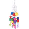 thumbnail image 2 of Bird Chewing Toy, Snowflake Eco-Friendly Parrots Swing Toy, Cage Accessory Hanging Swing Parrots For Bird, 2 of 8