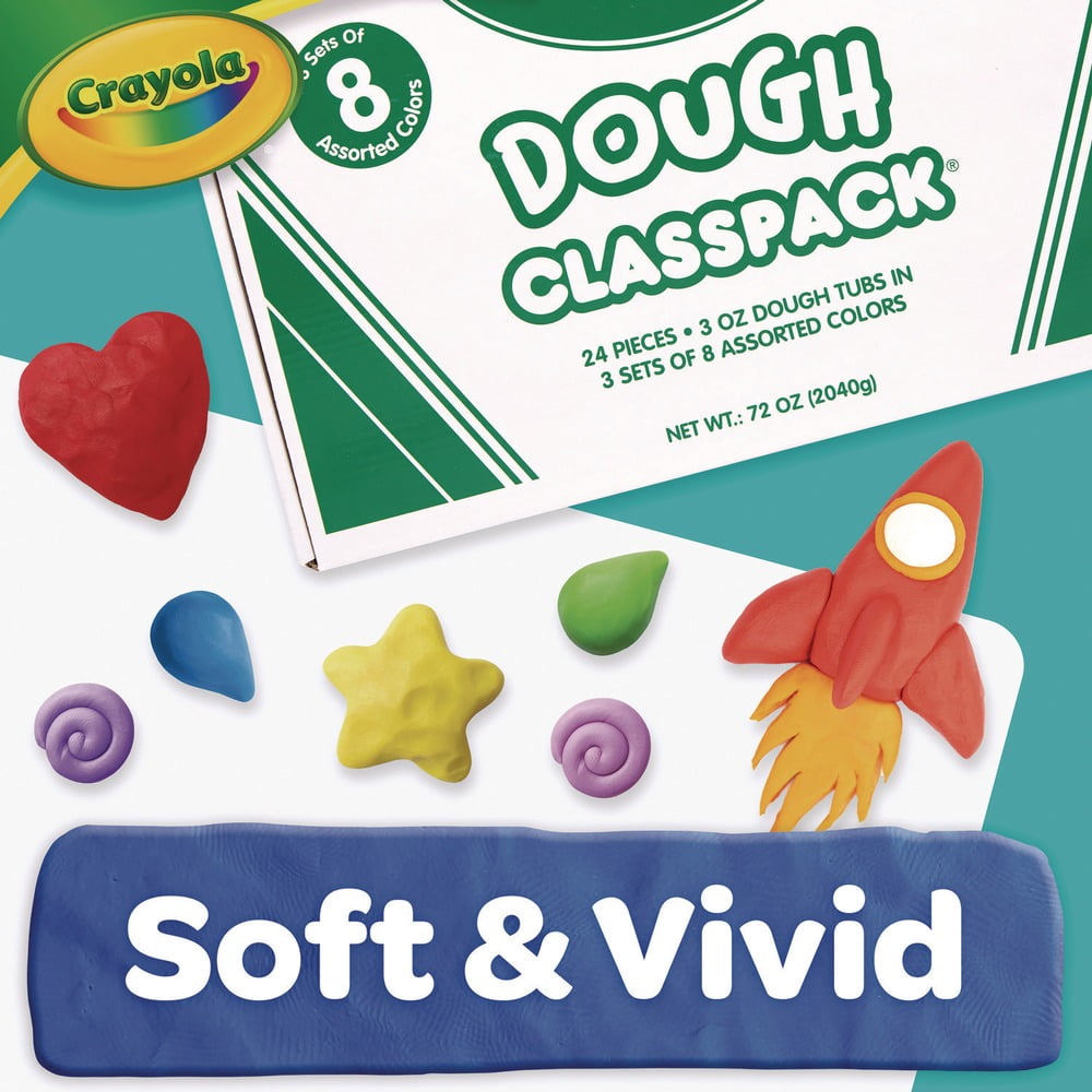 Crayola® Dough Classpack, 3 oz., 24 Count