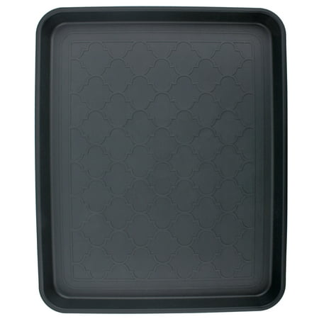 Feed Trough Garden Premium Pet Food Feeding Tray with Non Skid Design, Waterproof Silicone 17.7