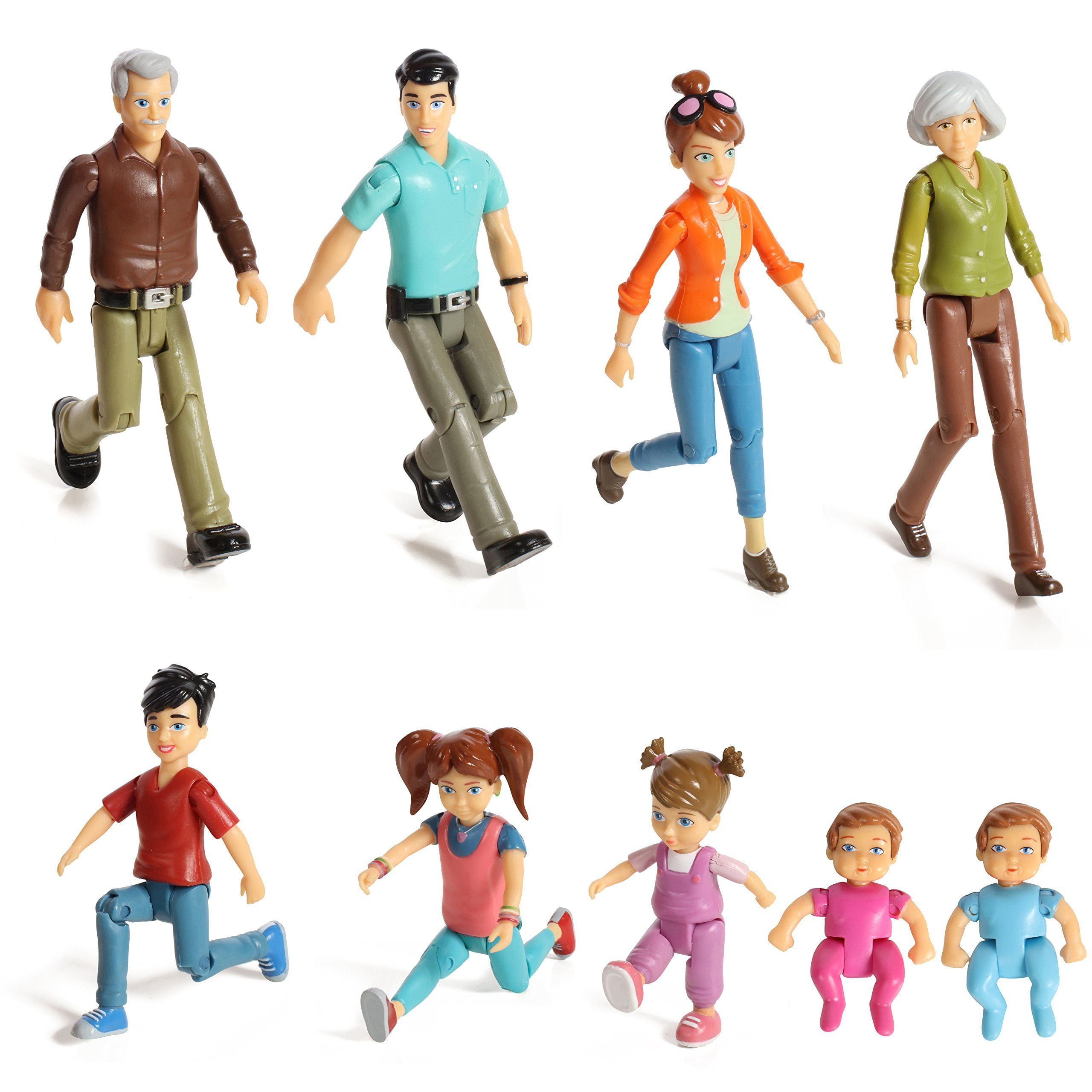 Mattel Boy And Girl Sweet Li L Family Action Figures Set Of Baby Twins Corolle Mattel Boy And Girl Sweet Li L Family Action Figures Set Of Baby Twins Corolle