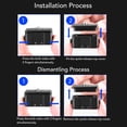 thumbnail image 4 of Sports Camera Riding Mount, Action Camera Quick Release Base Easy To Install  for Photographt, 4 of 7