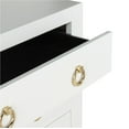 thumbnail image 6 of SAFAVIEH Dion Classic Solid 3 Drawer Chest, White/Gold Handles, 6 of 10