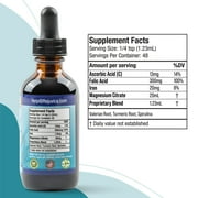 Rejuvica Health Restavin 2 fl oz -Restless Legs Syndrome (RLS) Support Supplement Contains Vitamin C