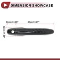 thumbnail image 3 of 1Set Car Door Handle Cover for Honda CR-V 2012-2016 Outside Black ABS, 3 of 6