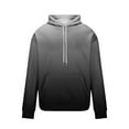 thumbnail image 5 of M-4X Plus Size Hoodies for Men Big & Tall Fleece Lined Sweatshirts Pullover Long Sleeve Gradient Printed Warm Athletic Hoodie Tops with Front Pocket, 5 of 5