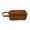Brown Plaid, variant on Men's Travel Toiletry Organizer Shaving Dopp Kit Leather Bag 18BT20