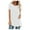 White-47, variant on Mittory T-Shirt for Women Casual Short Sleeved Long Tee Oversize Tops Summer Tunic Round Neck Blouse