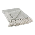 thumbnail image 1 of Design Imports CAMZ12555 50 x 60 Po Chevrons Bande Throw&44; Artichaut, 1 of 2
