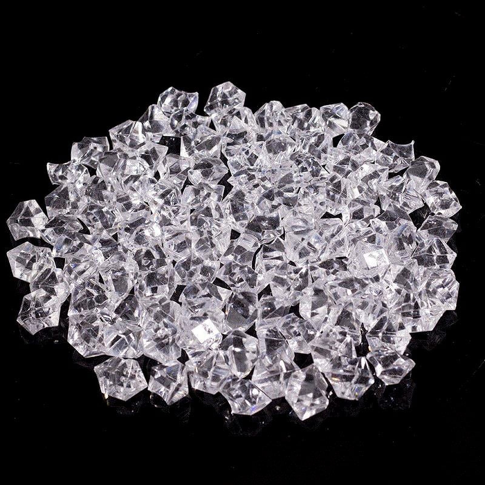 PlayWorld Clear Acrylic Ice Rock Table And Wedding Decoration (3 LB Bag)