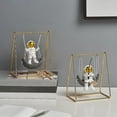 thumbnail image 2 of Astronaut Figurines Compatible With Living Room Miniature Desk Decoration B, 2 of 5