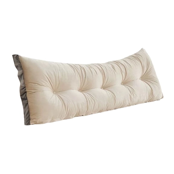 Large Wall Backrest Pillow for Bed Bunk Bed Reading with Soft Detachable Cover