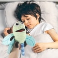 thumbnail image 2 of WORGEOUS Marioneta de mano de libélula de peluche, juguete de mano interactivo para contar historias, juguete de marioneta de insecto relleno, 2 of 9