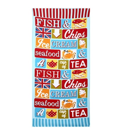 

QING SUN Beach Towels Bath Towels Quick Dry Towels Soft Lightweight Sand Free Towels Microfiber Towels