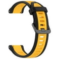 thumbnail image 1 of KOMI applies Garmin Forerunner165 silicone strap 20mm two-color texture strap 22mm official strap, 1 of 4
