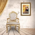 thumbnail image 3 of Unknown 17x24 Gold Ornate Wood Framed with Double Matting Museum Art Print Titled - Vintage Westerns: Two Fisted Law, 3 of 4
