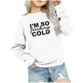 thumbnail image 2 of Uxgjfwu Kids Tee Shirts Girls Crewneck Oversized Sweatshirt Kids Fashion Long Sleeve Pullover Tops 1-12 Years, 2 of 7